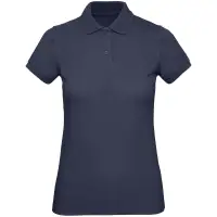 Рубашка поло женская Inspire темно-синяя, размер XL