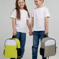 Детский рюкзак Comfit, белый с серым