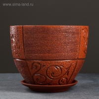 Горшок цветочный домино  3,5 л