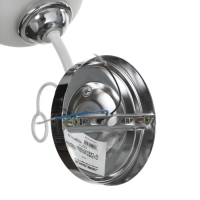 Бра 2452/1 E27 40Вт бело-хромовый