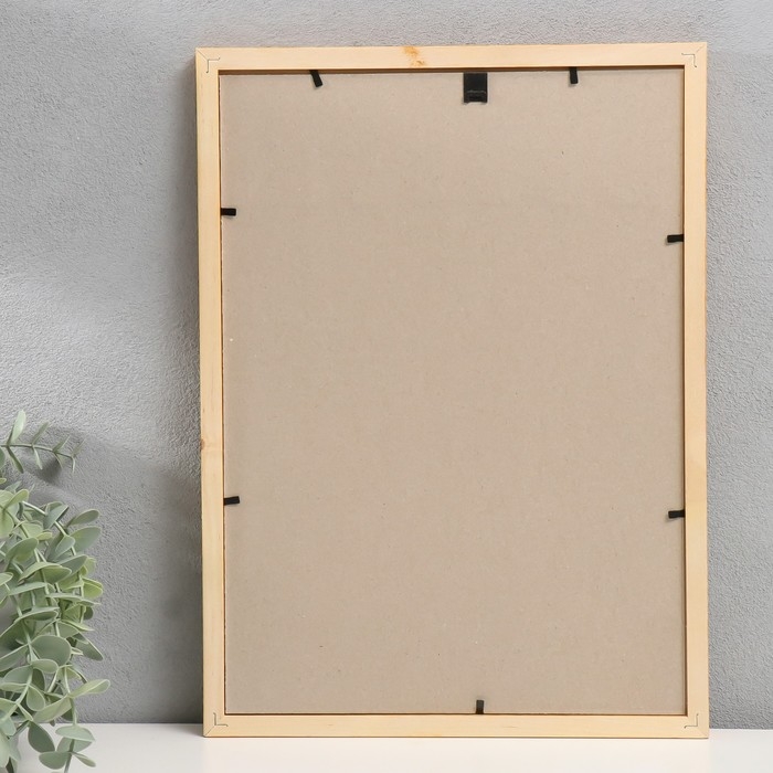 Фоторамка дерево "Image Art" С18 25х35 см,(стекло), янтарь