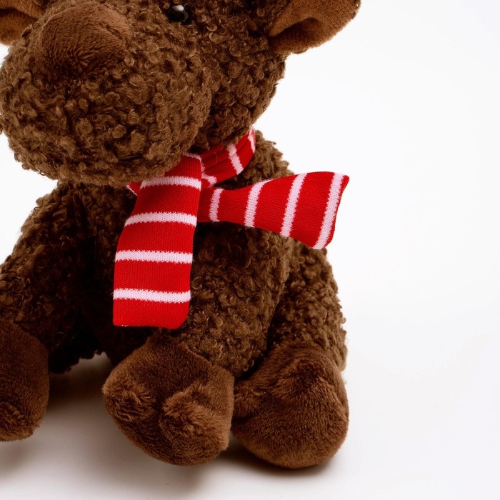 Мягкая игрушка &laquo;Олень&raquo;, 14,5 см, цвет коричневый