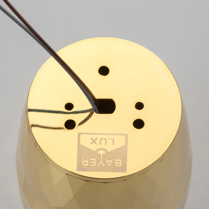 Светильник Светильник "Баррел" GU10 золото 6х6х12 см