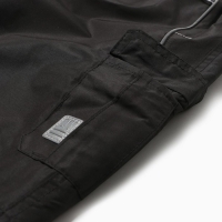 Полукомбинезон утепленный для мальчиков, цвет чёрный, рост 140 см