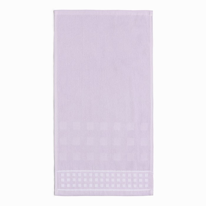 Полотенце махровое LoveLife "Square" 70х130 см, цвет светло-лавандовый, 100% хлопок, 380 гр/м2