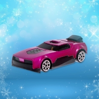 Новогодний шар с игрушкой &laquo;Машинка&raquo;, цвета МИКС