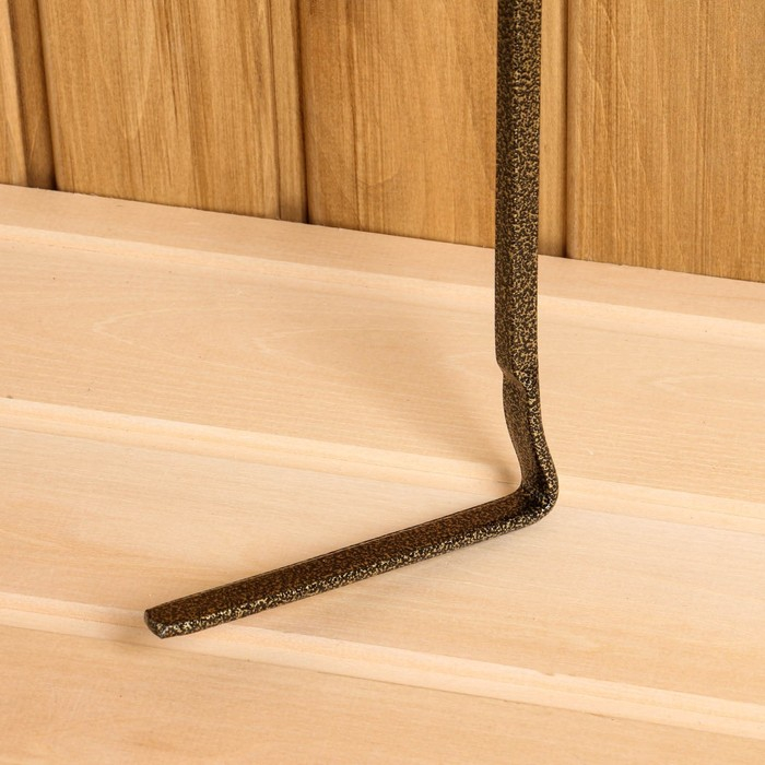 Дровница + 3 предмета (совок 64 см, щетка 58 см, кочерга 67 см) 46х42х63 см