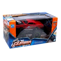 Машина радиоуправляемая &laquo;Бигфут&raquo;, работает от батареек, цвет красный