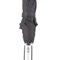 Зонт складной Fiber, черный