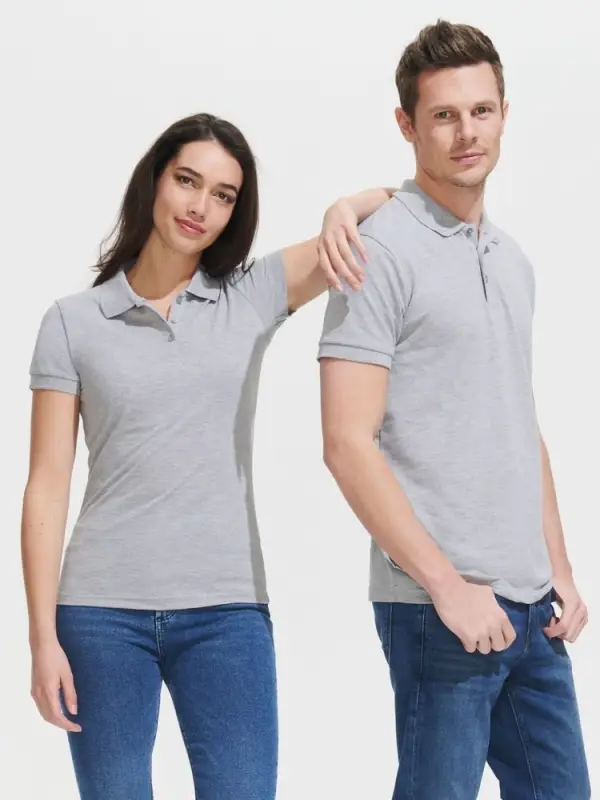 Рубашка поло женская Prime Women 200 темно-серая, размер S Рубашка поло женская Prime Women 200 темно-серая, размер S