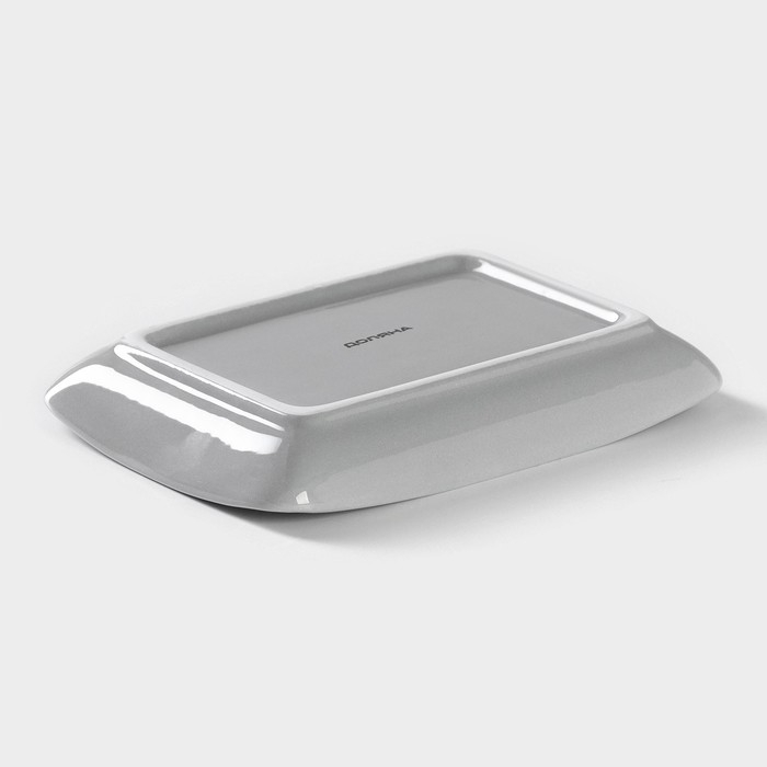 Масленка Доляна &laquo;Уютные коты&raquo;, 17&times;12,5&times;8,5 см, цвет белый