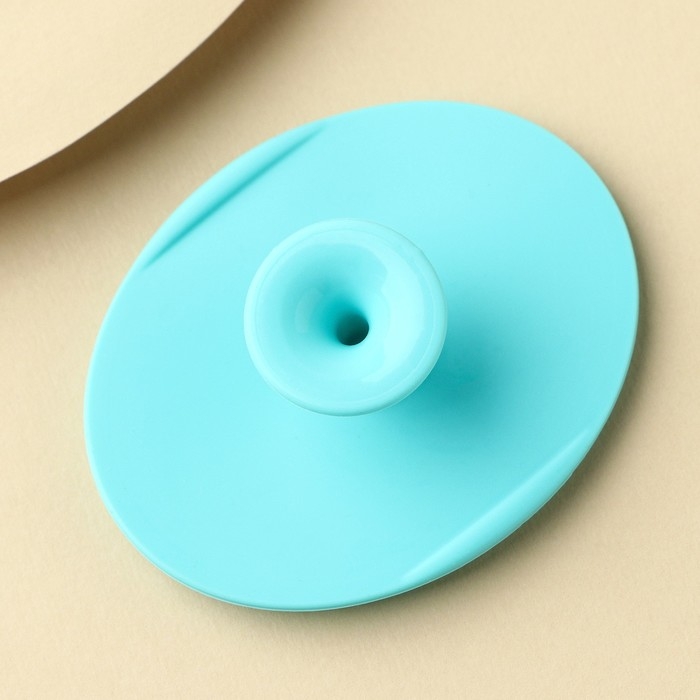 Массажер спонж для умывания, на подложке &laquo;Ты прекрасна&raquo;, 6,5 х 5 см