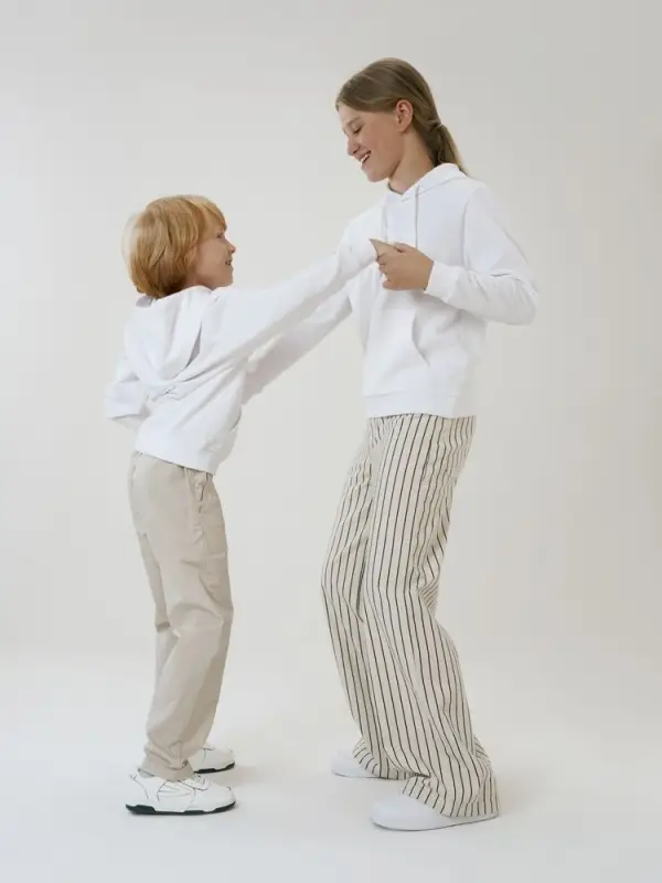 Худи детское Kirenga Kids 2.0, белое, 6 лет