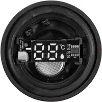 Смарт-бутылка с заменяемой батарейкой Long Therm Soft Touch, черная Смарт-бутылка с заменяемой батарейкой Long Therm Soft Touch, черная