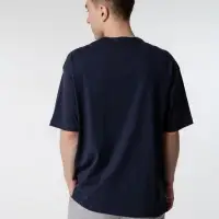 Футболка оверсайз мужская Boxy Men, темно-синяя, размер L