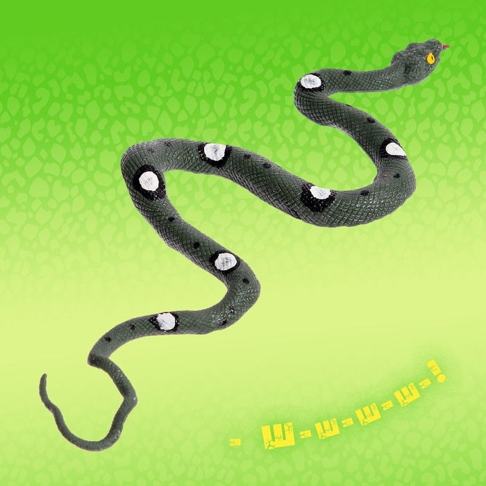 Фигурка животного тянущаяся &laquo;Змея&raquo;. МИКС