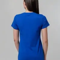 Футболка женская T-bolka Stretch Lady, ярко-синяя (royal), размер XL
