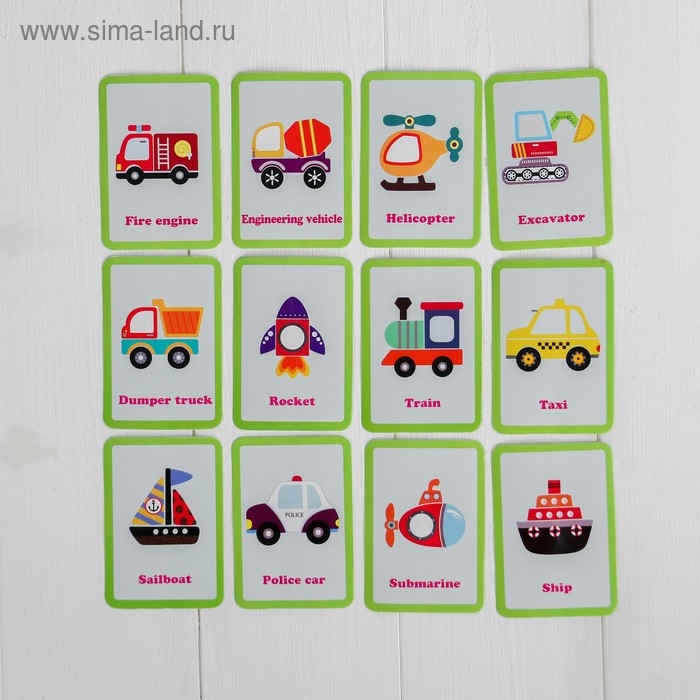 Магнитный конструктор &laquo;Транспорт&raquo; 3,5&times;26,5&times;20,5 см