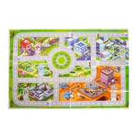 Набор игровой &laquo;Пожарная станция&raquo;, машинки 12 штук, дорожные знаки, игровое поле