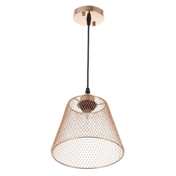 Светильник BayerLux Светильник BayerLux "Фиш" Е27 40Вт медь 20х20х16-116см