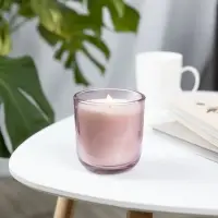 Ароматическая свеча Vitral, красный апельсин и базилик, фиолетовая Ароматическая свеча Vitral, красный апельсин и базилик, фиолетовая