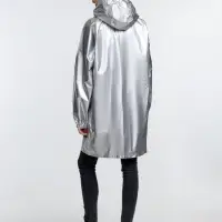 Дождевик Palladio Pockets, серебристый, размер XXL