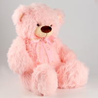 Мягкая игрушка &laquo;Медведь&raquo;, с бантиком, 60 см, цвет розовый