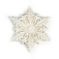 Новый год! Леденец в форме снежинки, со вкусом пломбира &laquo;Желаю счастья&raquo;, 50 г