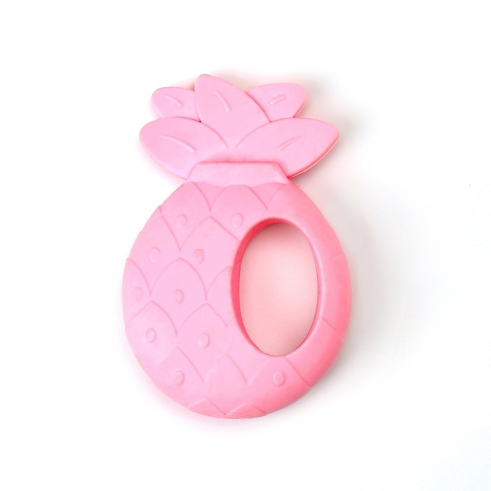 Игрушка для собак Игрушка для собак "Ананас", TPE, 10 см, розовая