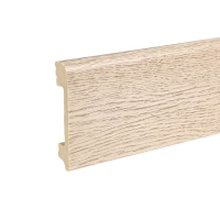 Плинтус напольный 8 UHD 05/80 13х80х2000 мм, дуб бежевый светлый Плинтус напольный 8 UHD 05/80 13х80х2000 мм, дуб бежевый светлый