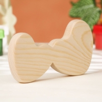 Заготовка для творчества "Сердечки обнимашки", 11 х 6 х 1,2 см, сосна Заготовка для творчества "Сердечки обнимашки", 11 х 6 х 1,2 см, сосна