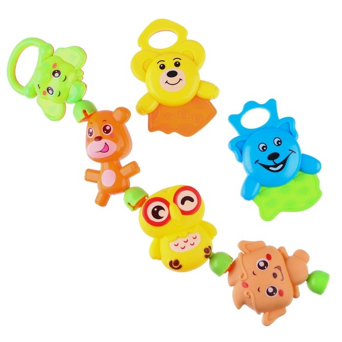 Набор погремушек «Собери меня», 6 шт, Крошка Я Набор погремушек «Собери меня», 6 шт, Крошка Я