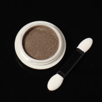 Втирка для ногтей, с аппликатором, цвет хромированный шампань Втирка для ногтей, с аппликатором, цвет хромированный шампань