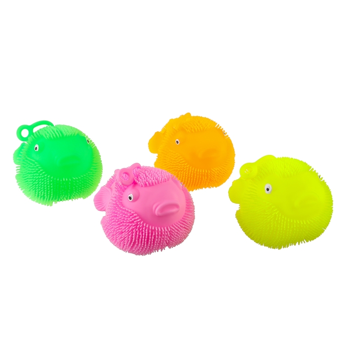 Ёжка «Рыбка» световой, цвета МИКС Ёжка «Рыбка» световой, цвета МИКС