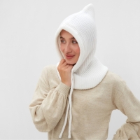 Капор женский MINAKU one size 52-58 белый Капор женский MINAKU one size 52-58 белый