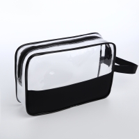 Косметичка на молнии, цвет чёрный Косметичка на молнии, цвет чёрный