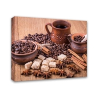 Картина на подрамнике "Кофе с пряностями" 40*50 см