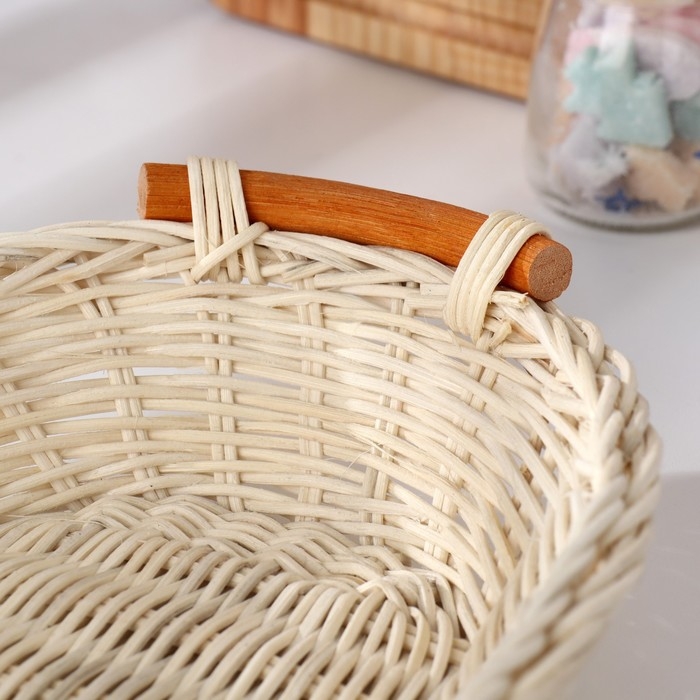 Корзина с ручками, 16&times;23&times;5 см, ротанг