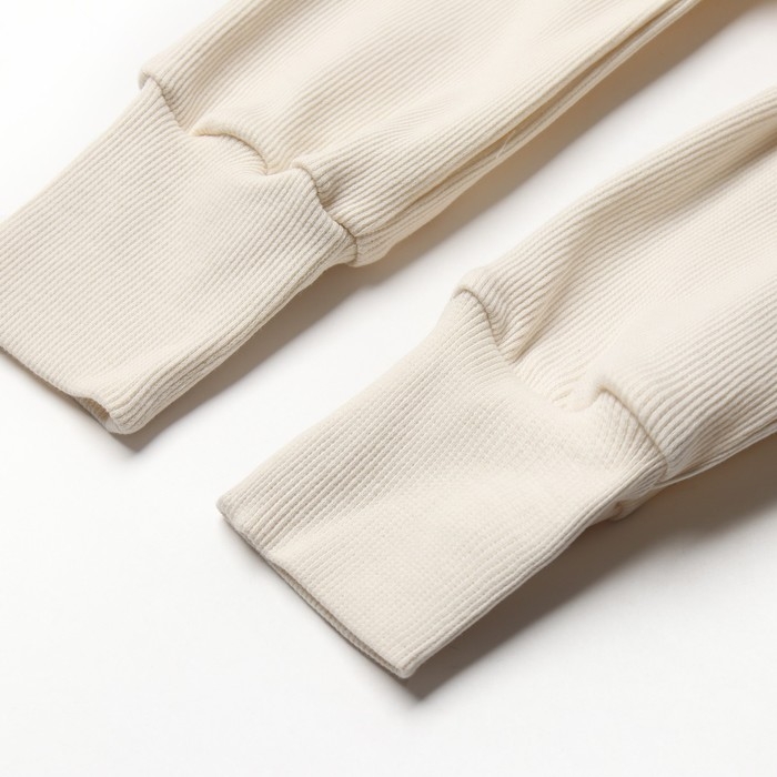 Комбинезон детский MINAKU, цвет молочный, рост 62-68 см