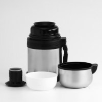 Термос с широким горлом универсальный, 600 мл, на ремне, до 10 ч, 12.5 х 19 см Термос с широким горлом универсальный, 600 мл, на ремне, до 10 ч, 12.5 х 19 см