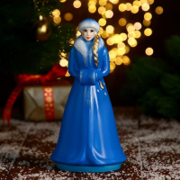 Снегурочка пластик 22х9,5 см, синий Снегурочка пластик 22х9,5 см, синий