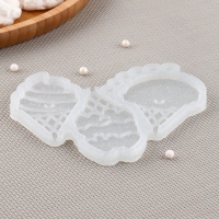 Силиконовый молд для леденцов и шоколада &laquo;Мороженое микс&raquo;, 7,5&times;4, 7,5&times;5 см, цвет прозрачный