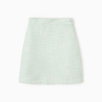 Новый год. Юбка для девочки, MINAKU :Party Dress, цвет зеленый, рост 152 см