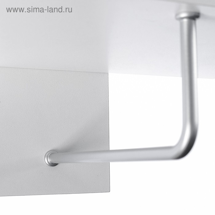 Полка подвесная для ванной комнаты Полка подвесная для ванной комнаты "Вега 6001", с держателем полотенец, 60 х 22,6 х 54,8 см