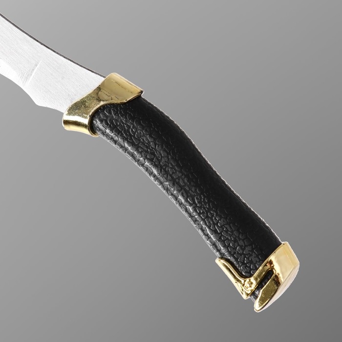 Сувенирное изделие нож турецкий вогнутый, золотая отделка Сувенирное изделие нож турецкий вогнутый, золотая отделка