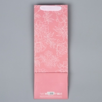 Пакет подарочный под бутылку, упаковка, «Поздравляю», 36 х 13 х 10 см Пакет подарочный под бутылку, упаковка, «Поздравляю», 36 х 13 х 10 см