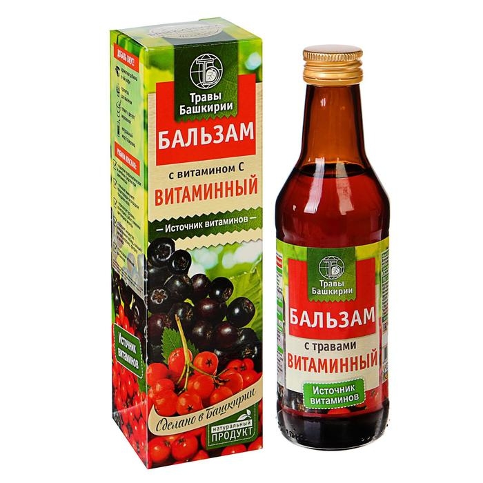 Сироп на растительном сырье «Бальзам Витаминный» 240 мл Сироп на растительном сырье «Бальзам Витаминный» 240 мл
