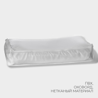 Кофр для хранения вещей LaDо́m, 80&times;45&times;15 см, цвет белый