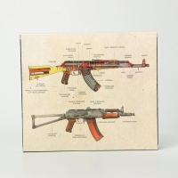 Набор головоломок «Автомат Калашникова» 5 шт Набор головоломок «Автомат Калашникова» 5 шт