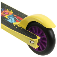 Самокат-снегокат 2 в 1 GRAFFITI, трюковой Самокат-снегокат 2 в 1 GRAFFITI, трюковой